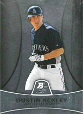 2010 Bowman Platinum Prospects #PP6 Dustin Ackley RC Seattle Mariners