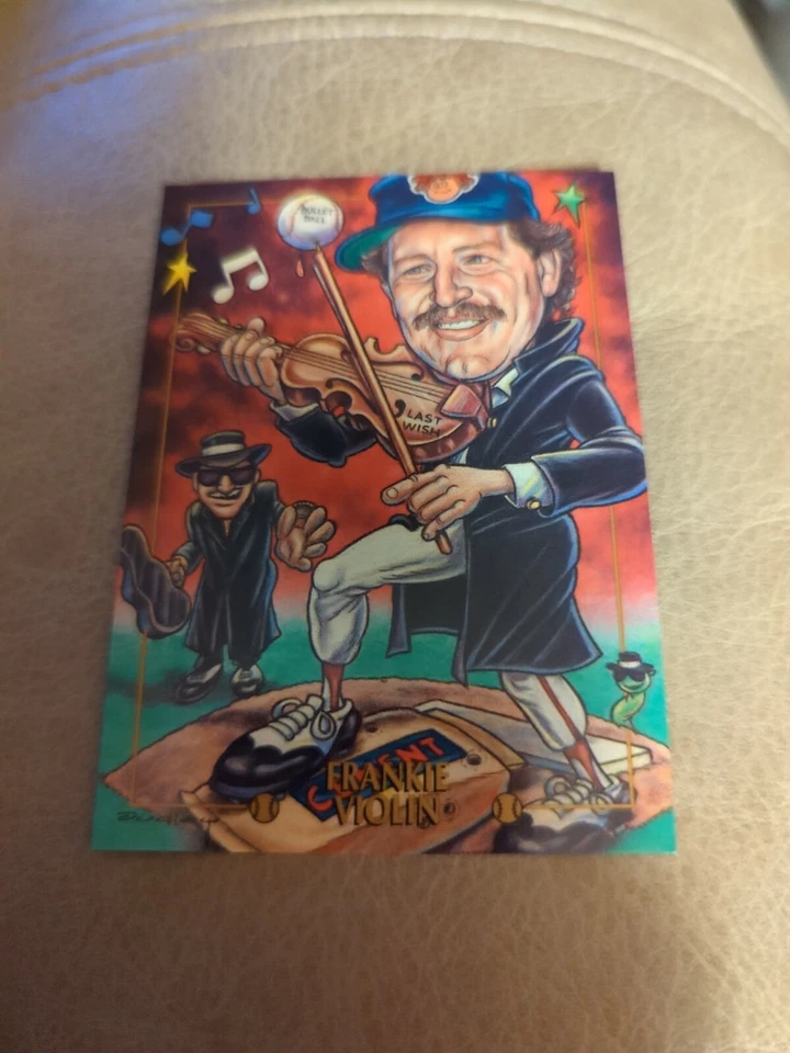 1993-95 Cardtoons Frank Viola Frankie Violin #79 - Image 1 of 2