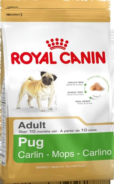 Royal Canin Pug Mops Adult 3kg Trockenfutter Breed für den ausgewachsenen Mops - Bild 1 von 1