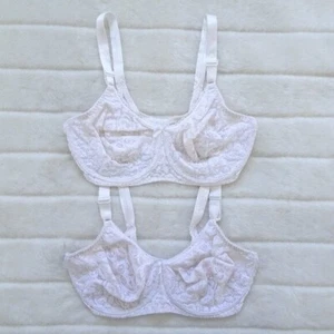 Reggiseno Bali set di due bianco sporco donna 38DD - Foto 1 di 6