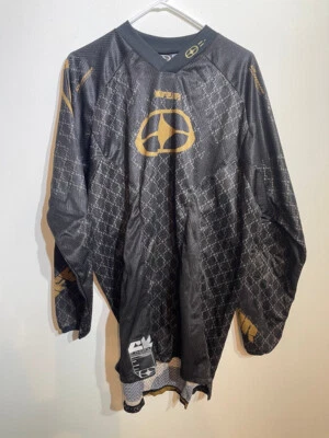 Vintage No Fear Motocross Jersey "ELEKTRON" Racewear Size X Large - Image 1 of 4