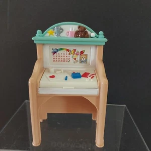 Fisher Price 1999 Loving Family Dollhouse School Art Desk w/ Lifting Top - Picture 1 of 2