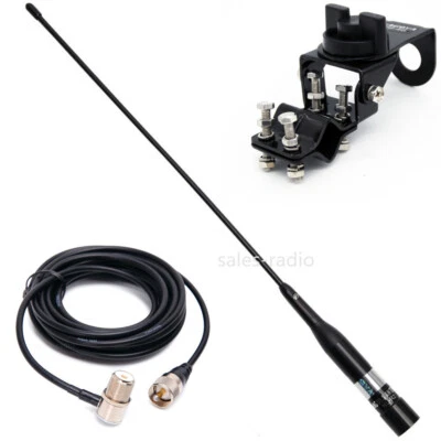 Cable base 5M antenas Nagoya NL-R2 VHF/UHF 144/430MHz doble banda alta ganancia RB-46 Foto 1 de 4