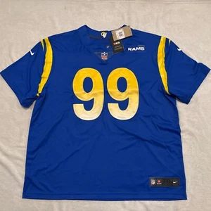 Nike Herren Aaron Donald Blue Vapor Limited LA Los Angeles Rams Trikot 3XL XXXL - Bild 1 von 14