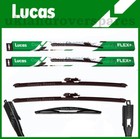BMW 1 SERIES HATCH WIPER BLADES 2011 - 2019 (F20/21) LUCAS FRONT + QUALITY REAR