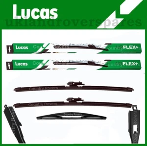 BMW 1 SERIES HATCH WIPER BLADES 2011 - 2019 (F20/21) LUCAS FRONT + QUALITY REAR - Picture 1 of 16