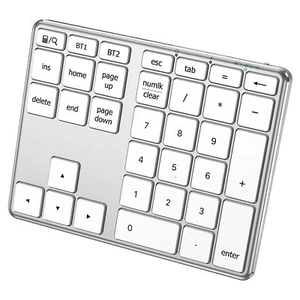 Number Pad For Laptop Bluetooth Number Pad Usbc Charge Aluminum Build Multidevic - Picture 1 of 8