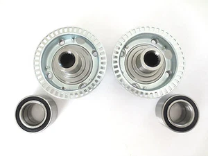 2 Front Wheel Hub & Bearing Set For VW 95-02 Cabrio/90-99 Jetta/90-99 Golf ets, - Picture 1 of 6