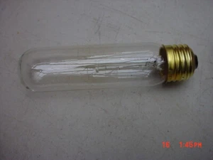 BOX OF 25 NIB SATCO S3250 25W T10 CLEAR MEDIUM BASE TUBULAR EXIT SIGN LAMP 120V - Picture 1 of 3