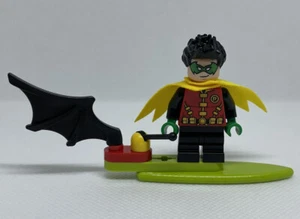 LEGO DC Super Heroes Robin Green Mask Yellow Cape Minifig w/ Acc(sh651) [212114] - Picture 1 of 3