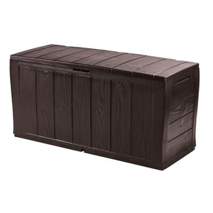 Keter Universal Gartenbox 270L braun Aufbewahrungsbox für Werkzeuge 230403 - Bild 1 von 3