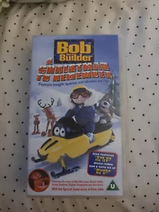 Bob The Builder - A Christmas To Remember (VHS, 2001) - Picture 1 of 3