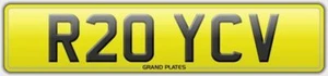 Royce Rolls Royce Roycey Private number plate UK car reg registration R20 YCV - Picture 1 of 4