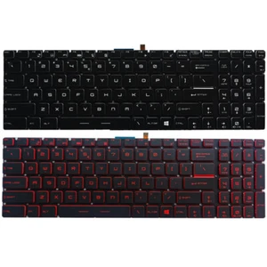 Laptop Original New FOR MSI GE72 6QC 6QD 6QE 6QF 6QL US Backlit Keyboard - Picture 1 of 17