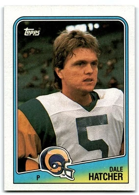 1988 Topps Dale Hatcher Los Angeles Rams #293 - Image 1 of 2