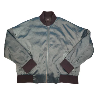 Neuw Jacket womens MEDIUM green bomber Long Sleeve full zip winter Size M - Image 1 of 4