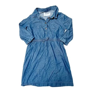 Old Navy Chambray Shirt Dress Size 5T - Picture 1 of 5