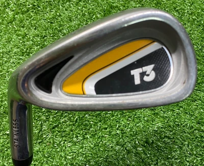 Walter Hagan T3 7 Iron / LEFT-HANDED / ~37" Stiff Steel / NEW  GRIP / xx2166 - Image 1 of 4