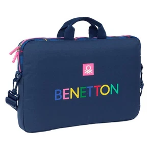 Laptoptasche Benetton Damero Marineblau 40 x 27 x 4 cm - Afbeelding 1 van 3