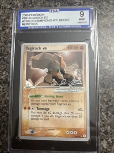 Pokémon 2006 World Championship Regirock ex 98/101 ISA Mint 9 - Bild 1 von 2