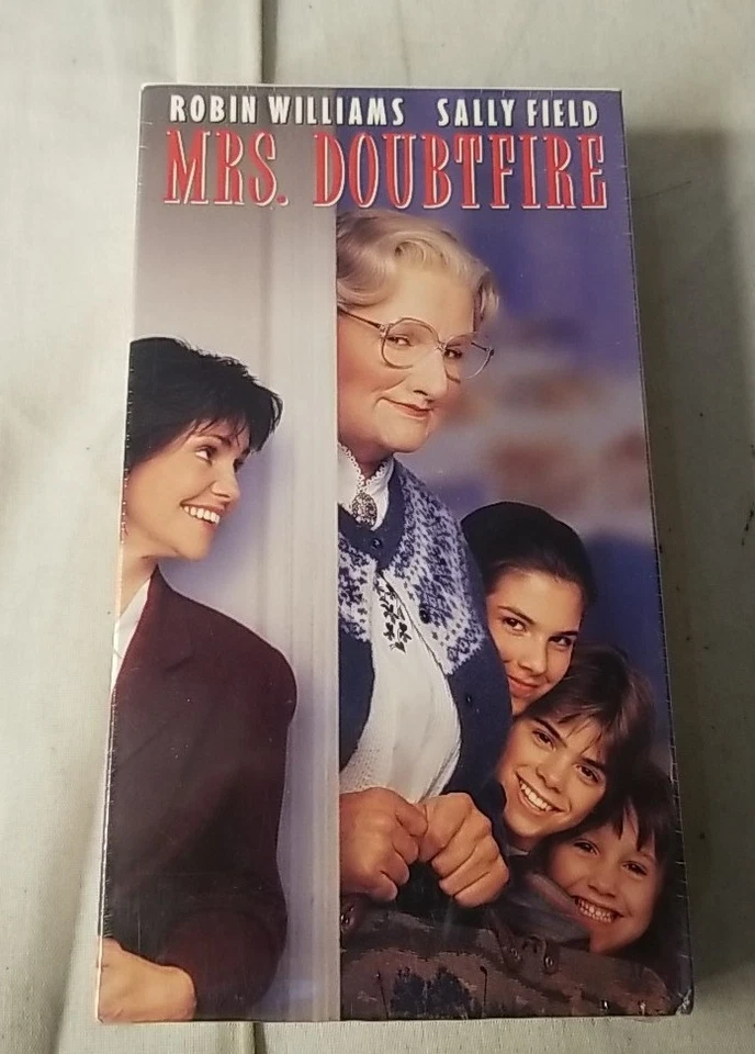 Mrs Doubtfire VHS SEALED Watermarks Hype Fox Robin Williams Sally Field VTG  - Image 1 of 3
