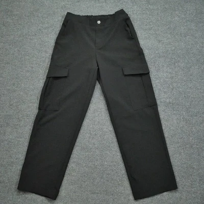 Zara Pants Womens Small Black Cargo Wide Leg Casual Lightweight - Image 1 of 4