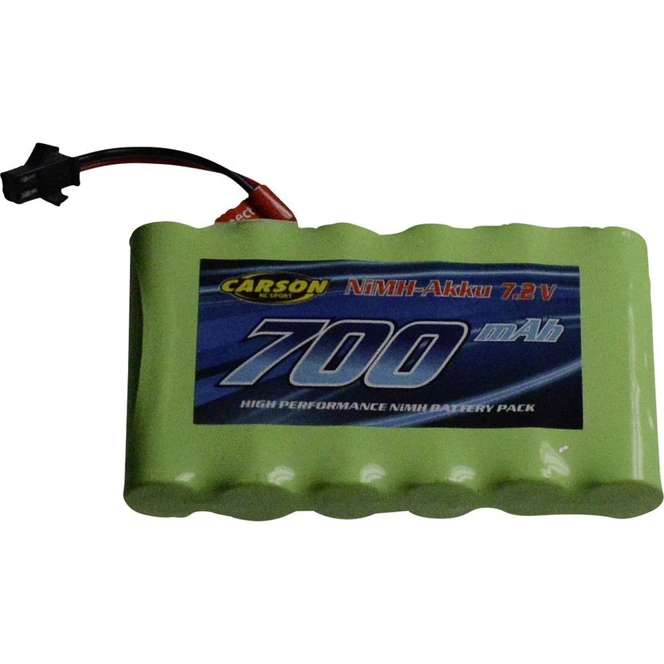 Carson Modellsport Modellbau-Akkupack (NiMh) 7.2 V 700 mAh JST - Bild 1 von 1