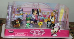 DISNEY STORE Unopened MINNIE MOUSE Figurine Playset - Imagen 1 de 3