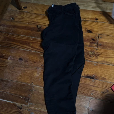 Pantalones de mezclilla para mujer Torrid talla 22 negros 22R mezcla elástica Foto 1 de 2