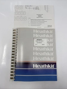 1990 Heathkit Packkit Model HK-232-A User Manual Part 2 W/Schematics - Bild 1 von 5
