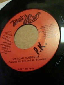 Waylon Jennings / Nitty Gritty Dirt Band – What's It All About? 7" EX - Picture 1 of 4