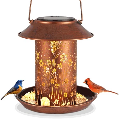 Bird Feeders for Outdoors Hummingbird Solar Lanterns Outdoor Waterproof Hangi... - Image 1 of 4