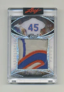 2025 Leaf Pearl Multi-Sport TUG McGRAW PEARLESCENT PATCH 1/2 - Bild 1 von 2