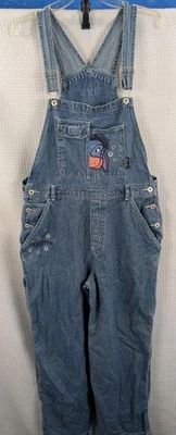 Mono con tirantes vintage Disney Pooh para mujer con apliques Eeyore talla grande Foto 1 de 4