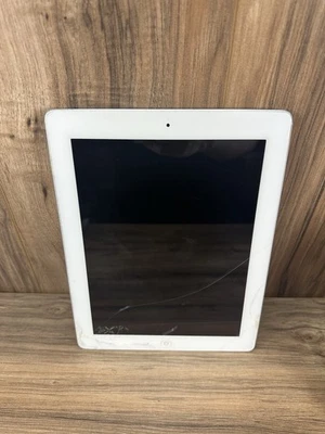 Apple iPad 4th Gen Model A1458 White Not Working - Image 1 of 3