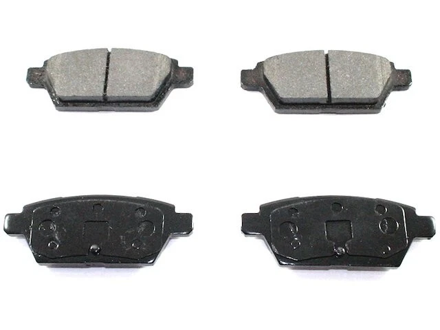Rear Brake Pad Set For 2006-2012 Ford Fusion 2007 2008 2009 2010 2011 FW648JQ - Image 1 of 1