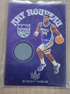 2020-21 panini court kings Buddy hield Art Nouveau Game Used Patch Card