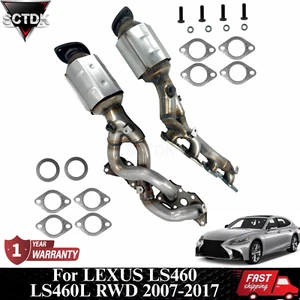 Catalytic Converter W/Integrated Exhaust Manifold For LEXUS LS460 460L 2007-2020 - Picture 1 of 14