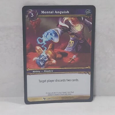 World Of Warcraft March Of The Legion Mental Anguish 73/319 Foil TCG Card - Image 1 of 3