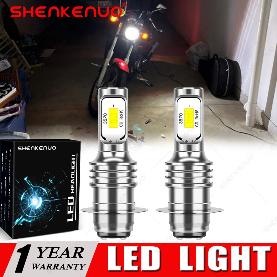 Super bombillas LED para faros Honda 1975 TL125, 1973 TL125, 1972 CT90K4 EE. UU. Foto 1 de 4