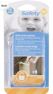 Safety 1st Wide Grip Cabinet/Drawer Latches Pack of 14 Child Toddler Safety New