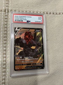 2020 Pokemon Coalossal V #098 SWSH Vivid Voltage Rare Graded PSA 9 MINT - Bild 1 von 2