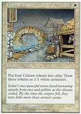 1x Icatian Town MTG 5th Edition NM Magic Regular