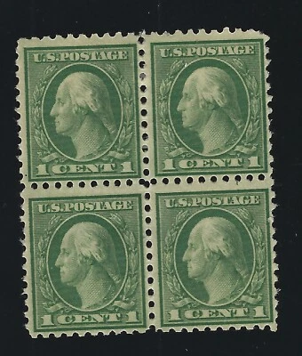 US  stamps, Scott #543 block of 4,   Unused,MH - Image 1 of 2