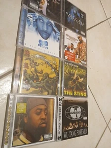 WU-TANG CLAN GHOSTFACE KILLAH CAPPADONA RZA KILLA BEEZ CD LOT OF 8 TESTED VG+ - Picture 1 of 10