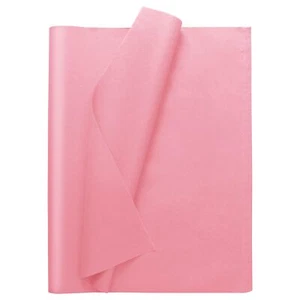 50 Sheets 20"X28" Full Size Pink Tissue Paper Bulk for Gift Bags Valentins Gi... - Picture 1 of 6