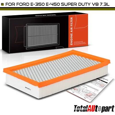Воздушный фильтр двигателя для Ford E-550 Econoline Super Duty E-350 Econoline V8 7,3 л - Изображение 1 из 4