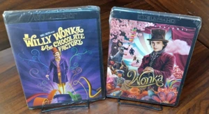 Willy Wonka and the Chocolate Factory (1971) + Wonka 2023 (4K)-NEW-Free Box S&H! - Imagen 1 de 9