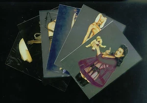 OLIVIA De BERARDINIS "NEW MODELS" (2000) Complete MAGNACHROME Chase Card Set - Picture 1 of 3