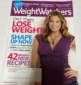 2009 January WeightWatchers Magazine Shape Up Now (MH894) - Picture 1 of 2